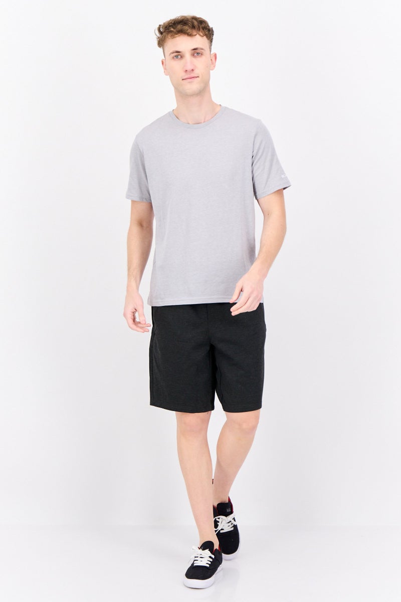 90 Degree By Reflex شورتات رياضية للرجال مع حبل سحب، خارجي، رمادي غامق - Image 2