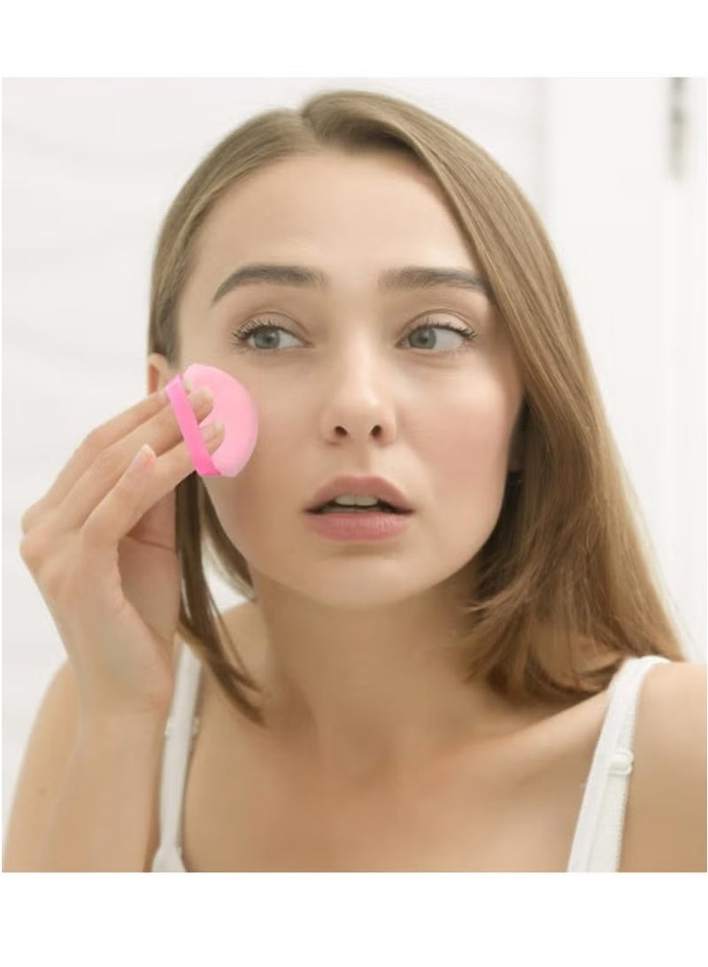 Generic 14-Piece Makeup Sponge Set- Multi soft color Mini Makeup Sponge, Powder Puff Long Lasting Beauty Sponge Wet & Dry Use for Women (Pink)  - Image 2