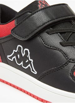 Kappa Boys' Colourblock Lace Detail Low Top Sneakers  with Hook and Loop Closure  - Image 5