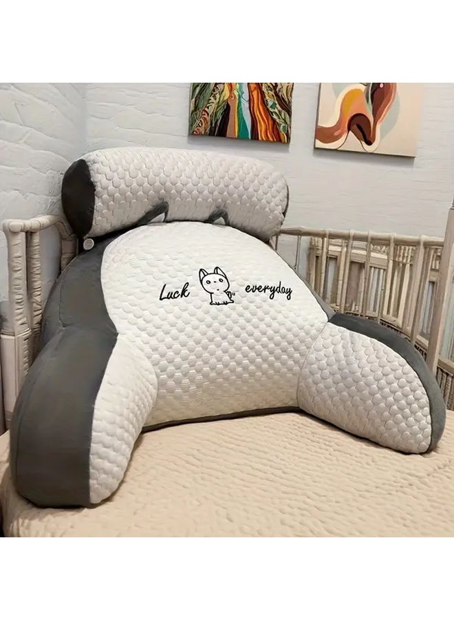 Husky Ergonomic Reading Pillow Adjustable Backrest Cushion 23 62x15 75 Inch - Image 3