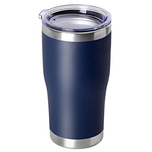 DOMICARE DOMICARE 20oz Tumbler with Lid Stainless Steel Tumblers Bulk, Double Wall Vacuum Insulated Coffee Travel Mug Powder  - Image 2