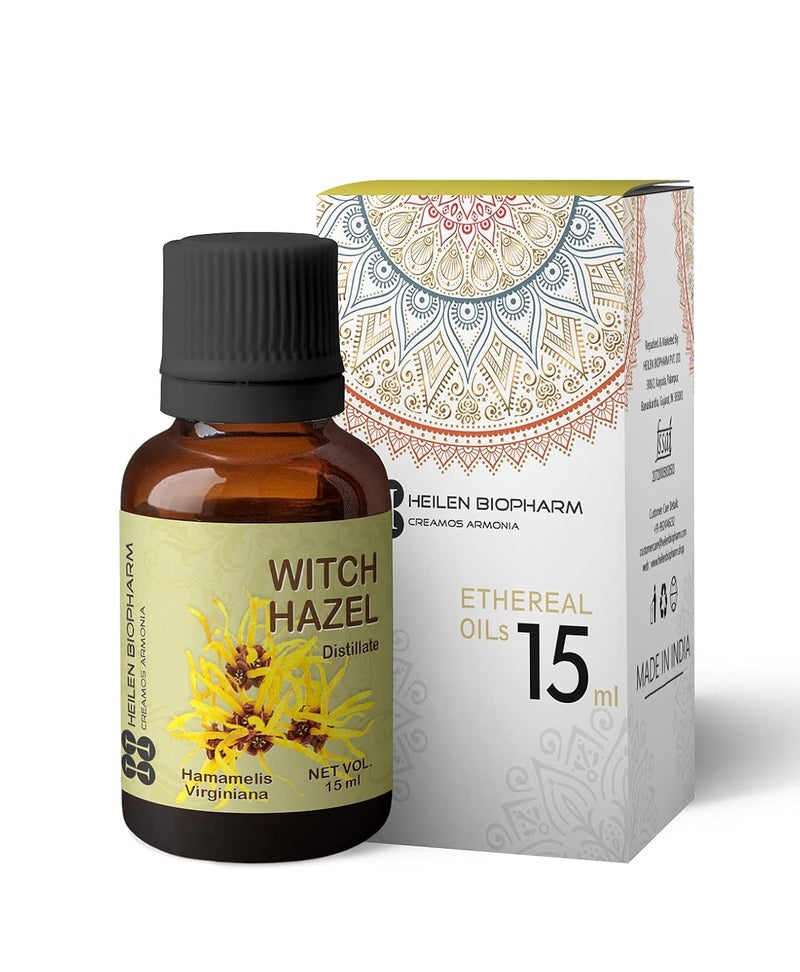 Heilen Biopharm Heilen Biopharm Witch Hazel Aqueous Extract Hamamelis Virginiana Stronger More Effective than Oil 15 mL Pack of 1  - Image 2