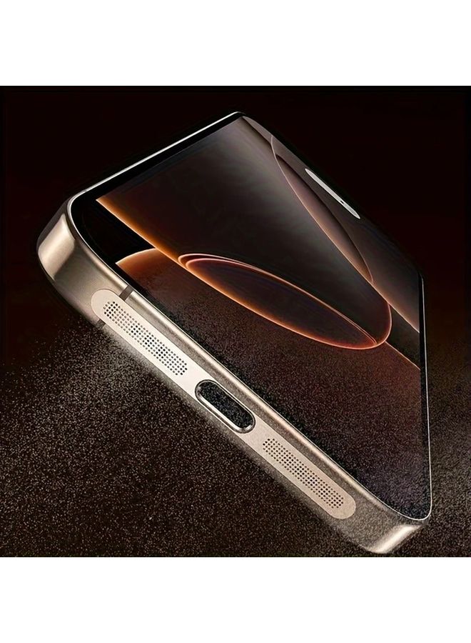 شبكة مانعة للغبار للسماعات من المعدن الأسود لسلسلة iPhone 15 و14 و13 و12 - Image 5