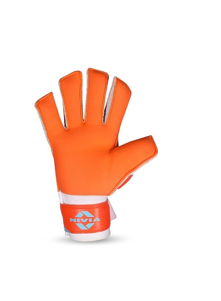 Nivia Blaze Synthetic Goalkeeper Hand Gloves | Size : Large | For Men & Women | for Football, Soccer goalkeeping - Image 4