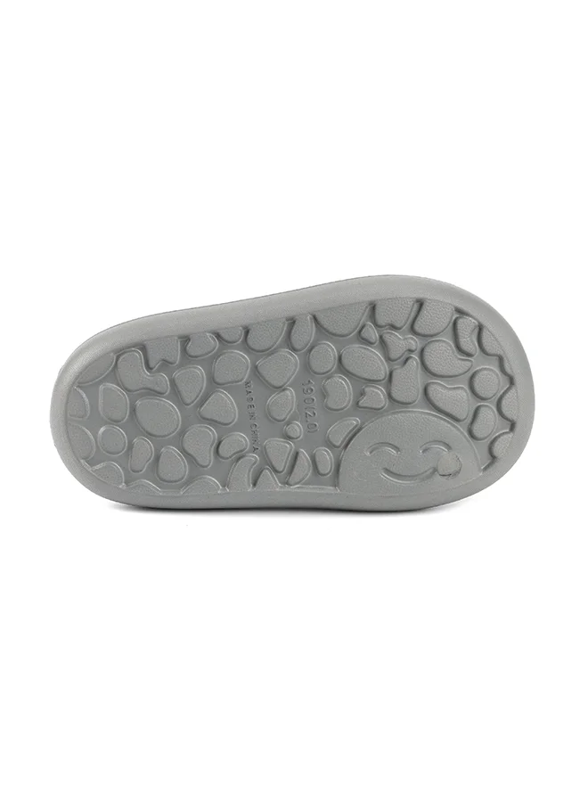 Urbanhaul  UrbanHaul Boys Sega Sonic Print Slip on Sliders For Kids Suitable for Daily Use :- Grey for Men | Best Price UAE