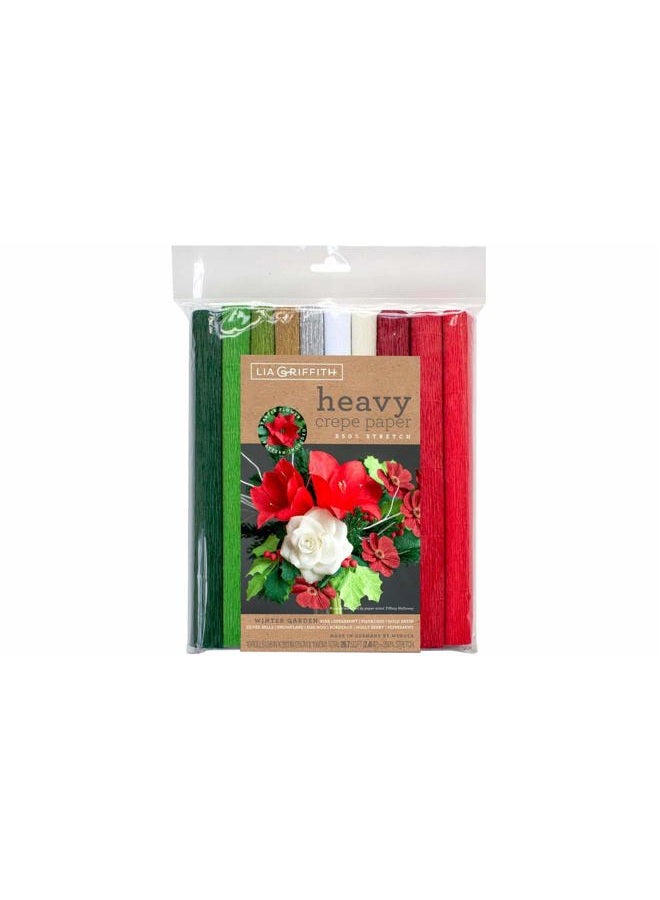 Werola LGriffith Crepe Paper Heavy 10pc Winter Gdn