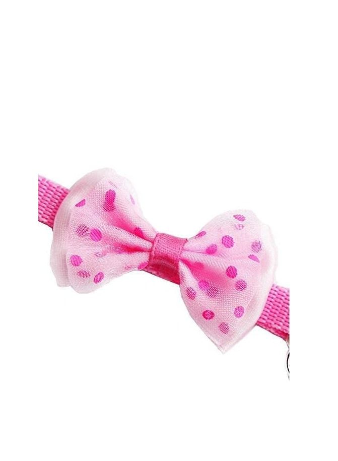 Altheqa Cute pet collar new design with bow and bell - Image 3