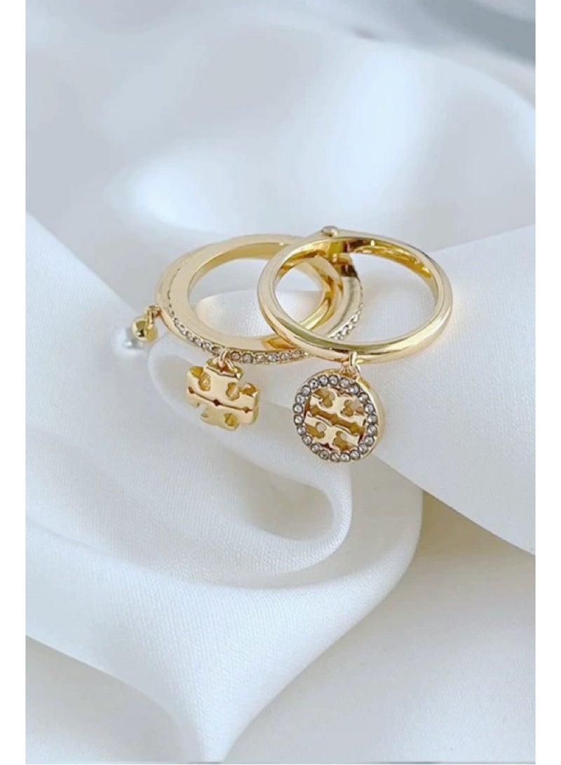 Burch TB three-ring stacked ring size 7 - Image 1