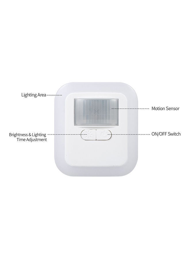 نيبمينينت مصباح LED جداري ليلي متصل بجهاز استشعار للحركة أبيض - Image 3
