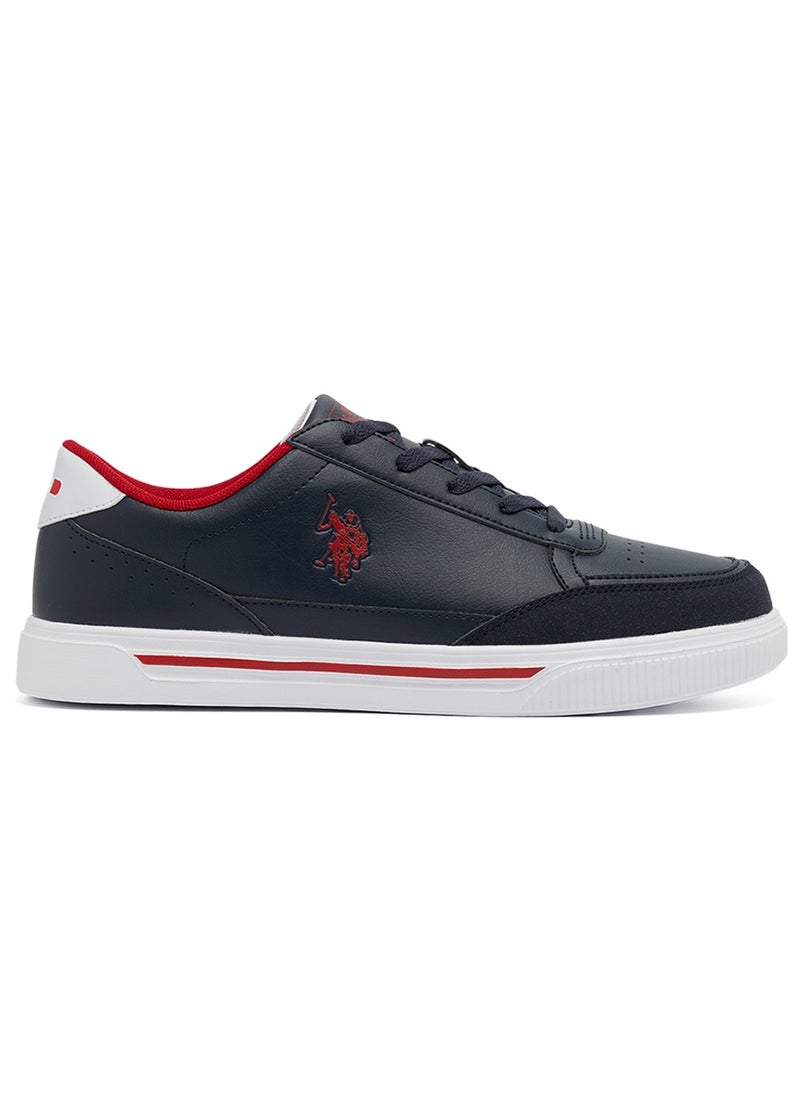 U.S. Polo Assn. - Men's Navy Low-Top Sneakers - Lightweight Lace-Up Design, Comfortable for Everyday Outfits - Image 1
