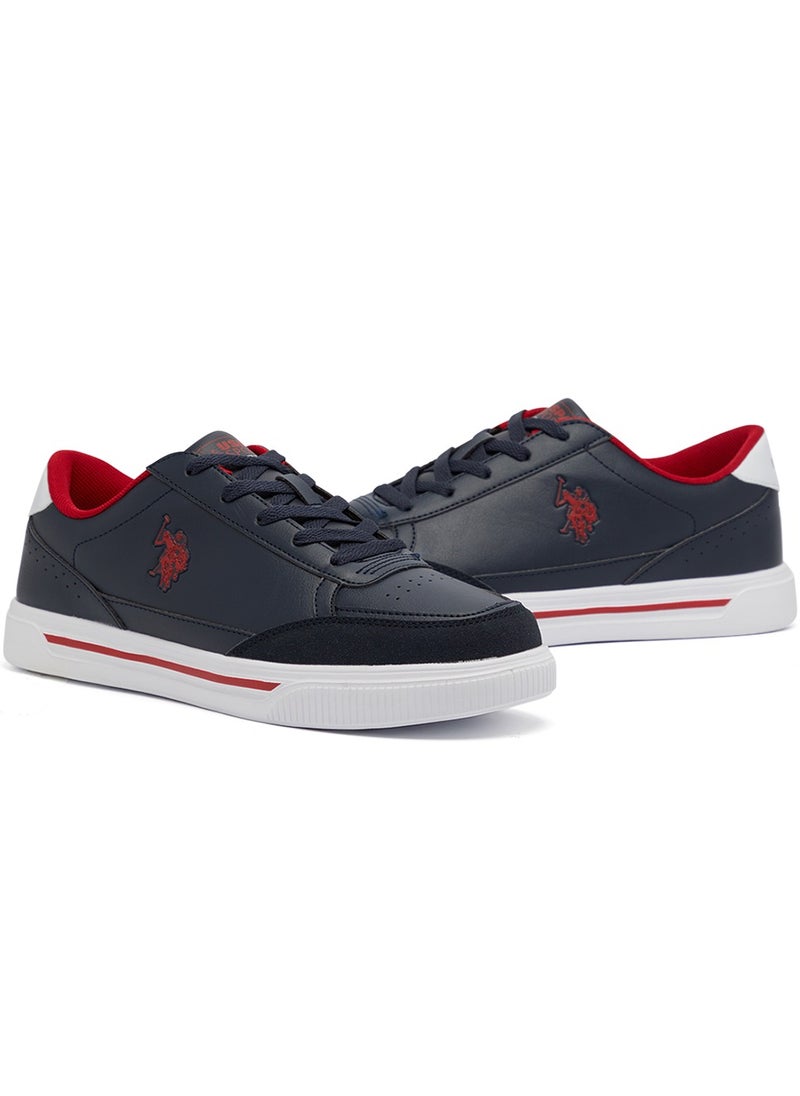 U.S. Polo Assn. - Men's Navy Low-Top Sneakers - Lightweight Lace-Up Design, Comfortable for Everyday Outfits - Image 1
