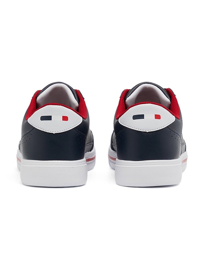 U.S. Polo Assn. - Men's Navy Low-Top Sneakers - Lightweight Lace-Up Design, Comfortable for Everyday Outfits - Image 1