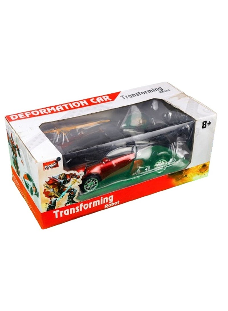 Bugatti Chiron Transforming Car Robot with Remote Control - 2315P  - Image 1