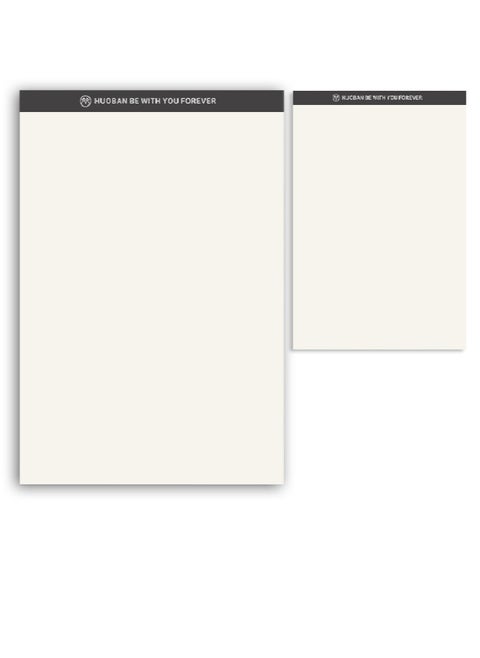 Notepad Set,Notebook,2 Blank Notebooks,70 Sheets Per Book