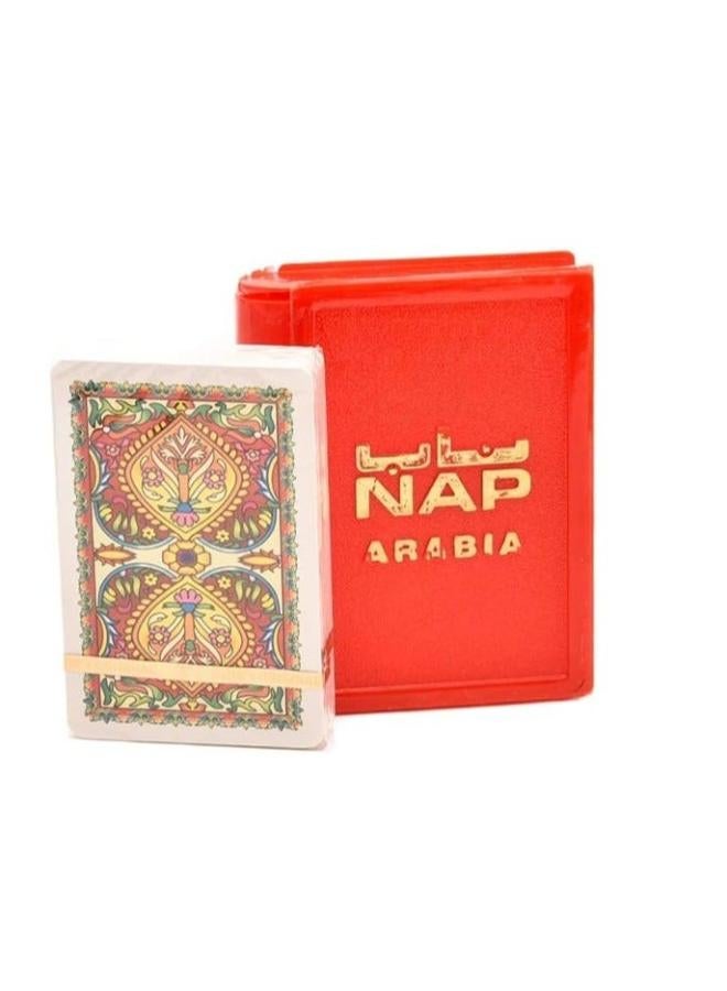 Nap Arabia Plastic Playing Cards – Durable, Waterproof Deck for Family Games - Image 2