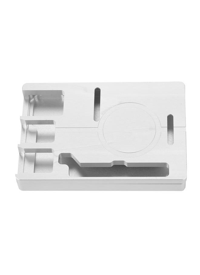 Thoraya High Precision Aluminium Shell Case for Raspberry Pi CNC 3B+ with Fast Heat Dissipation -Silver  - Image 2
