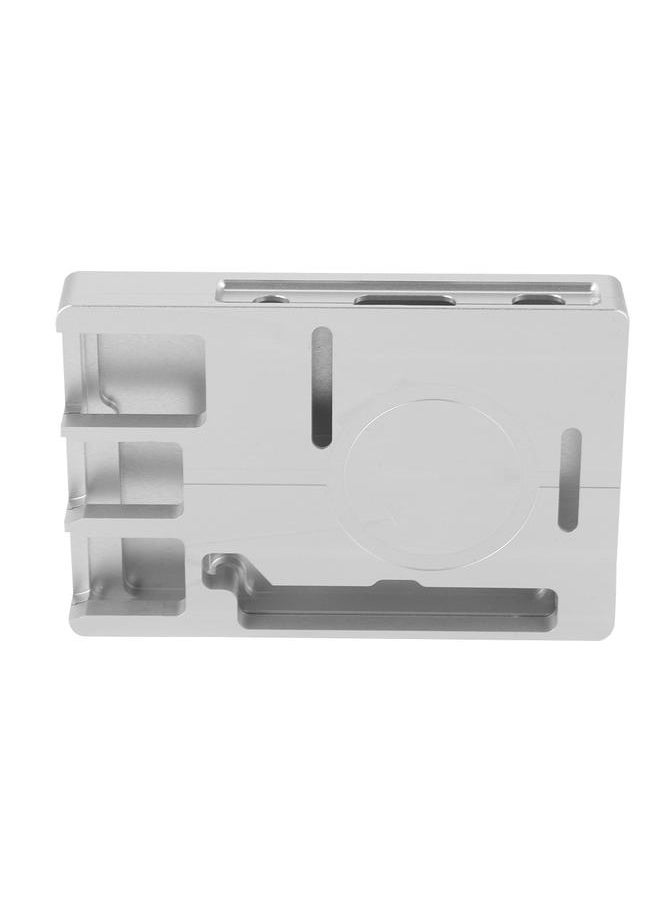 High Precision Aluminium Shell Case for Raspberry Pi CNC 3B+ with Fast Heat Dissipation -Silver