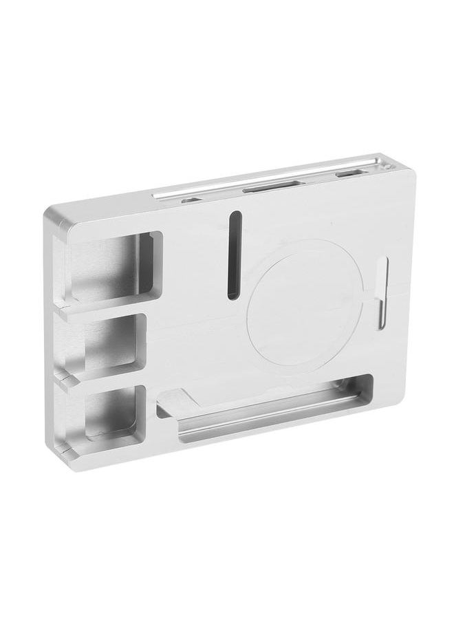 Thoraya High Precision Aluminium Shell Case for Raspberry Pi CNC 3B+ with Fast Heat Dissipation -Silver  - Image 5
