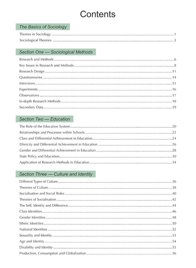 null - Coordination Group Publications Ltd (CGP) A-Level Sociology: AQA Year 1 & AS Complete Revision & Practice - Image 1