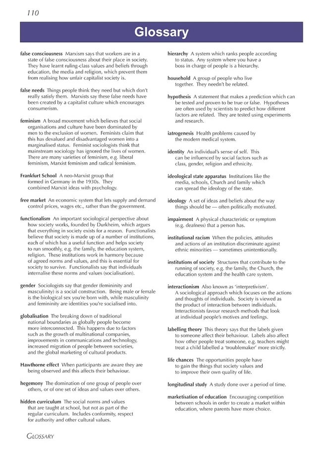 null - Coordination Group Publications Ltd (CGP) A-Level Sociology: AQA Year 1 & AS Complete Revision & Practice - Image 1