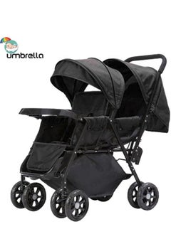 umbrella Baby  Stroller twins  Umbrella -black 