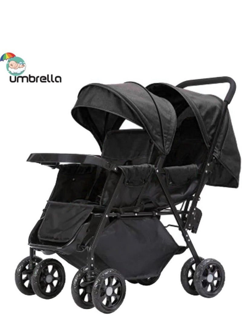 umbrella Baby  Stroller twins  Umbrella -black 