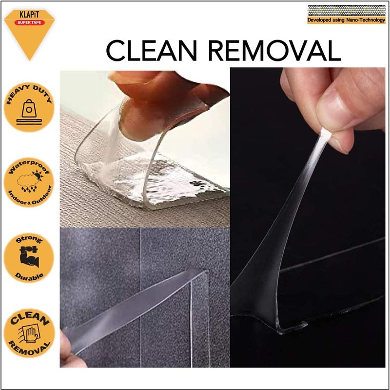 KLAPiT Super Tape - Heavy Duty Double Sided Mounting Tape - Image 2