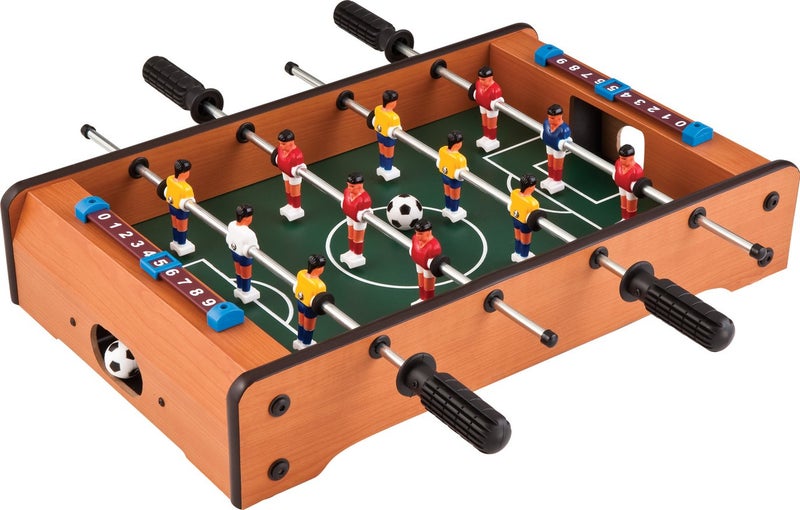 Mainstreet Classics by GLD Products Mainstreet Classics 20-Inch Table Top Foosball/Soccer Game, Brown - Image 1
