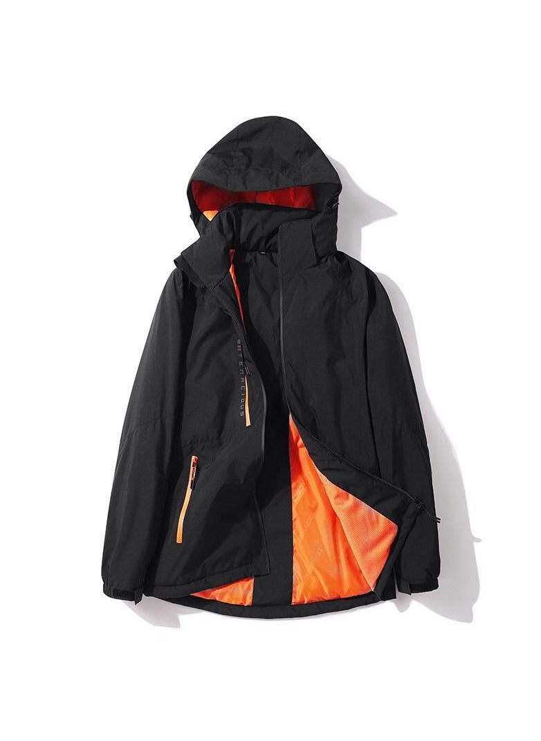 Loquat - Outdoor Windproof And Waterproof Contrast Overcoat - Image 1