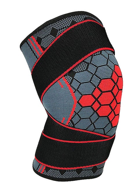 Honeycomb Hexagon Pattern Knee Pad L