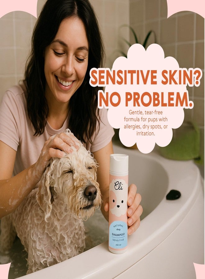 Eli Natural Dog Shampoo - A Plant-Based, Tear-Free, pH-Balanced Formula for Sensitive Skin, Free from sulfates, parabens, and allergens, Safe for Puppies and Adults, Vegan-Friendly Care - 8.45 oz - Image 3