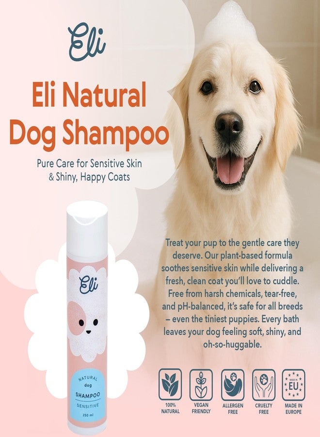 Eli Natural Dog Shampoo - A Plant-Based, Tear-Free, pH-Balanced Formula for Sensitive Skin, Free from sulfates, parabens, and allergens, Safe for Puppies and Adults, Vegan-Friendly Care - 8.45 oz - Image 2