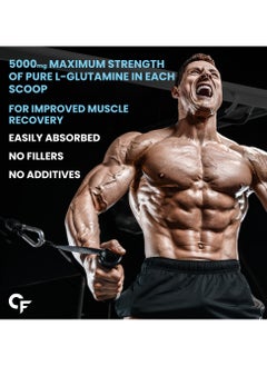 CARBAMIDE FORTE L Glutamine Powder 5000Mg L Glutamine Supplement For Men  - Image 3