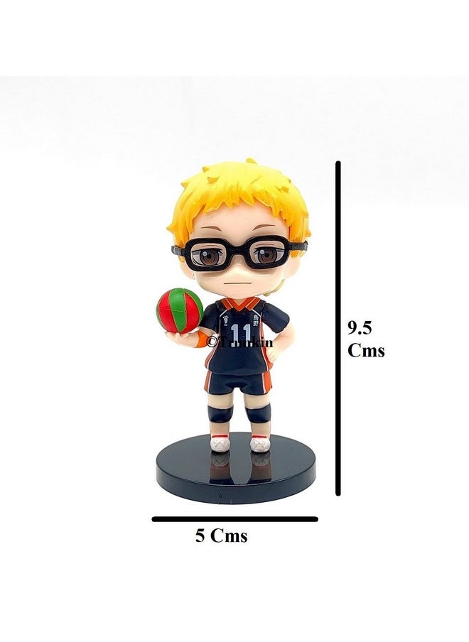 Trunkin - Trunkin | Haikyuu Kei Tsukishima Set B Action Figure | Model Toy Boy Gift Collectible PVC Figure | Volleyball Anime Figurine - Image 1