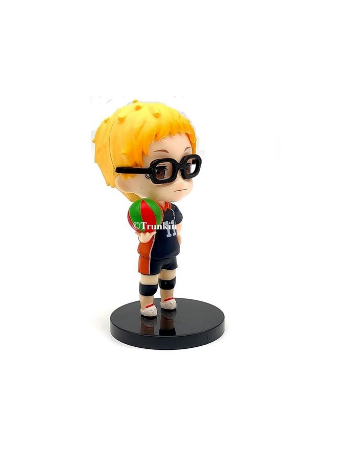 Trunkin - Trunkin | Haikyuu Kei Tsukishima Set B Action Figure | Model Toy Boy Gift Collectible PVC Figure | Volleyball Anime Figurine - Image 1