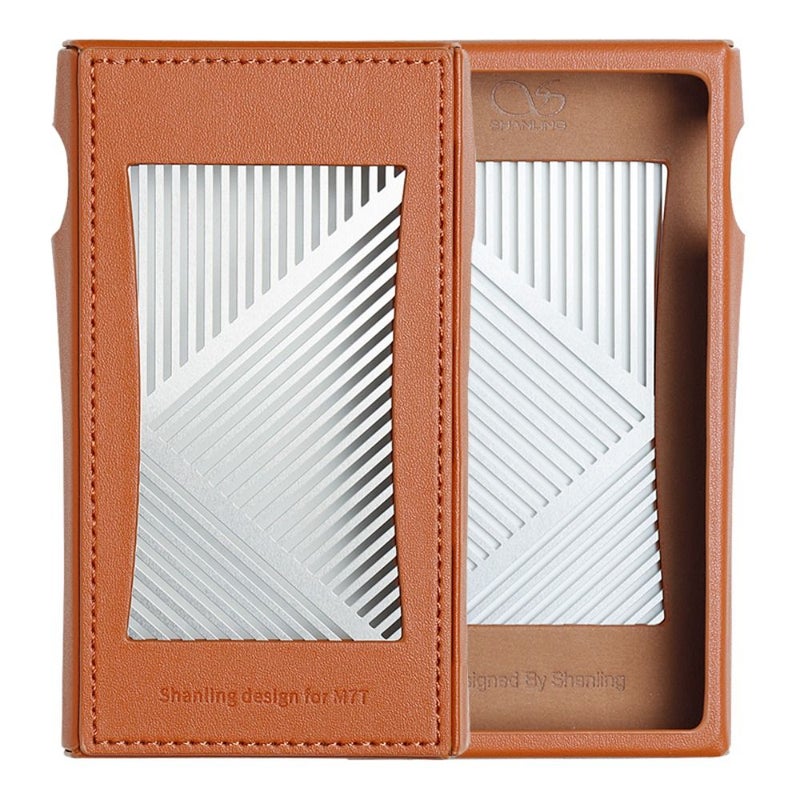 Shanling M7T Leather Case Wear-Resistant Protective Cover for M7T Player, Brown - Image 1