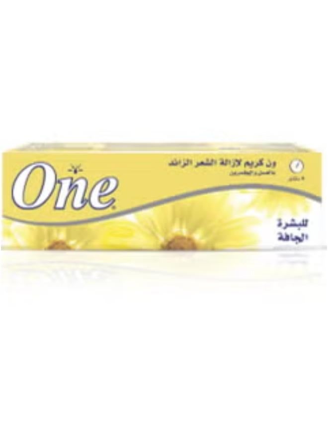 One with Honey Dry Skin Hair Removal Cream 40ML