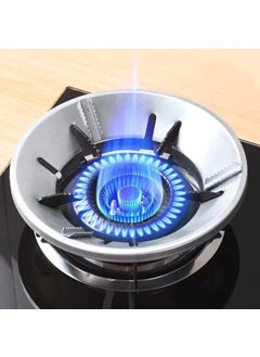 LIQUAZO Gas Stoves Pack Of 4 Gas Saver Burner Stand Gas Chula Burner Gas Saver Stand Jali Ring Fire Windproof Energy Saving LIQUAZOGREY Pack of 3  - Image 1