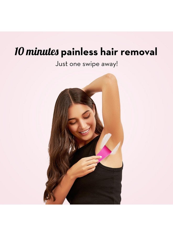 Plush Hair Removal Cream 50G For Women | All Skin Types With Aloe Vera & Honey | Suitable For Hands Underarms Legs & Bikini Line With Longlasting Smoothness |Parabenfree Helps Nourish & Sooth Skin - Image 2