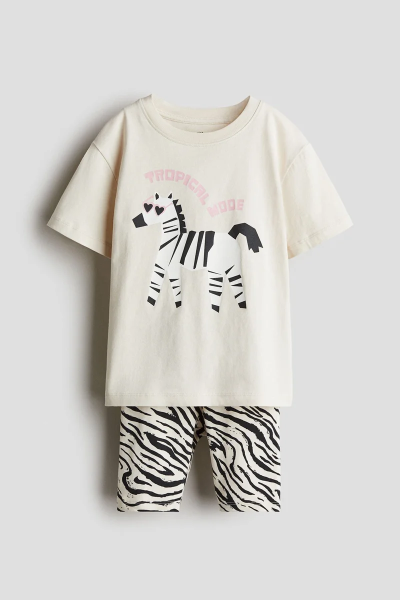 H&M 2-piece printed set