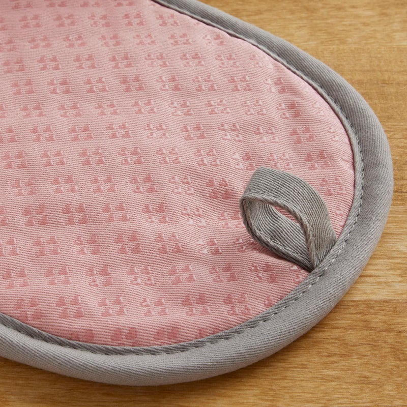 KitchenAid Asteroid Pot Holder 2-Pack Set  Dried Rose  6.5""x10"" - Image 2