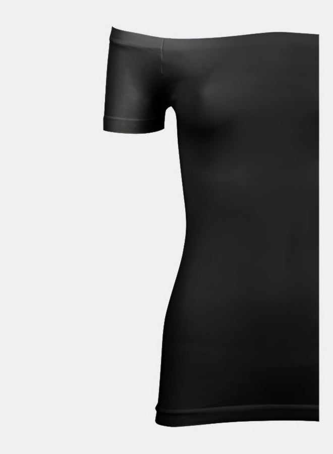 Silvy Lycra Nancy Half Sleeves Off Shoulder Top For Women - Image 3