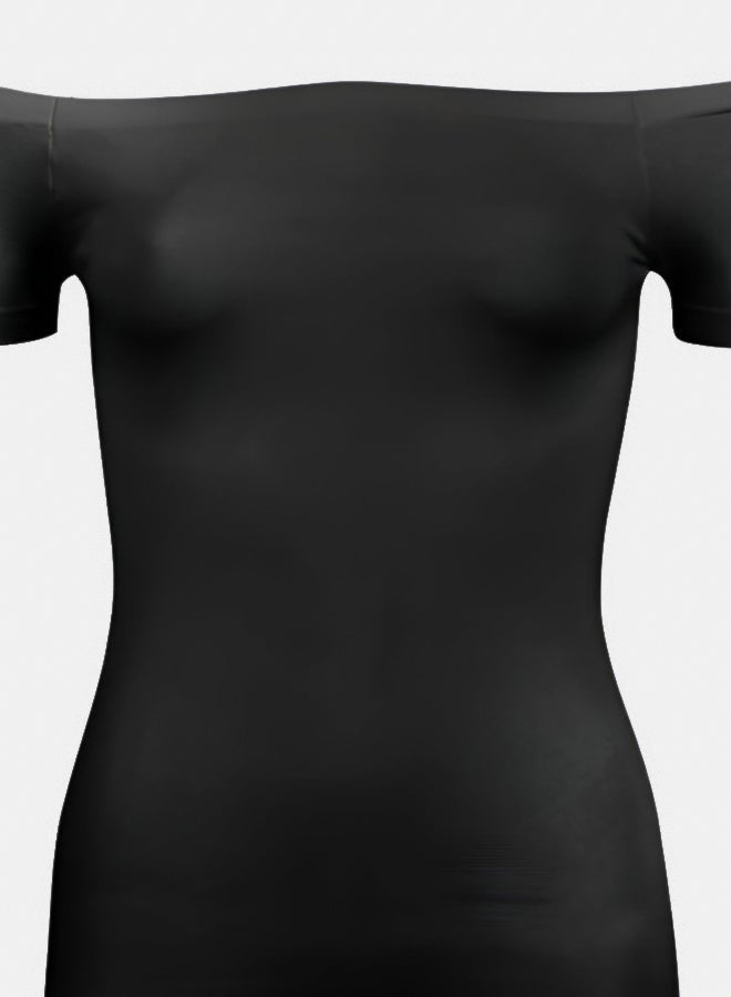 Silvy Lycra Nancy Half Sleeves Off Shoulder Top For Women - Image 2