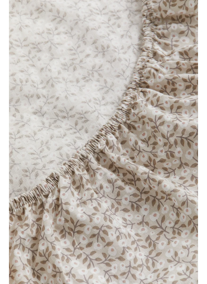 H&M Cot Fitted Sheet