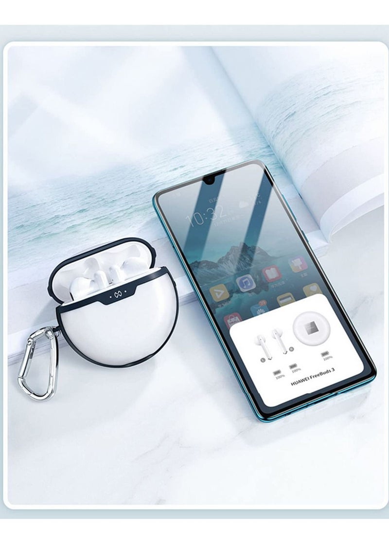Headphone Cover for Huawei Freebuds 4 with Keychain (2021 New Version)