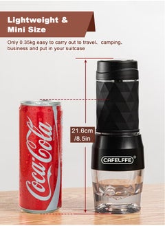 HomarKet 3-in-1 Portable Espresso Coffee Machine Manual Milk Frother For Nespresso Capsule and Coffee Powder 120ML  - Image 2