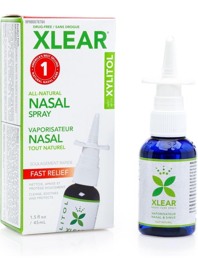 Xlear Nasal Spray With Xylitol, 1.5 Fl Oz (Pack Of 3) - Image 1