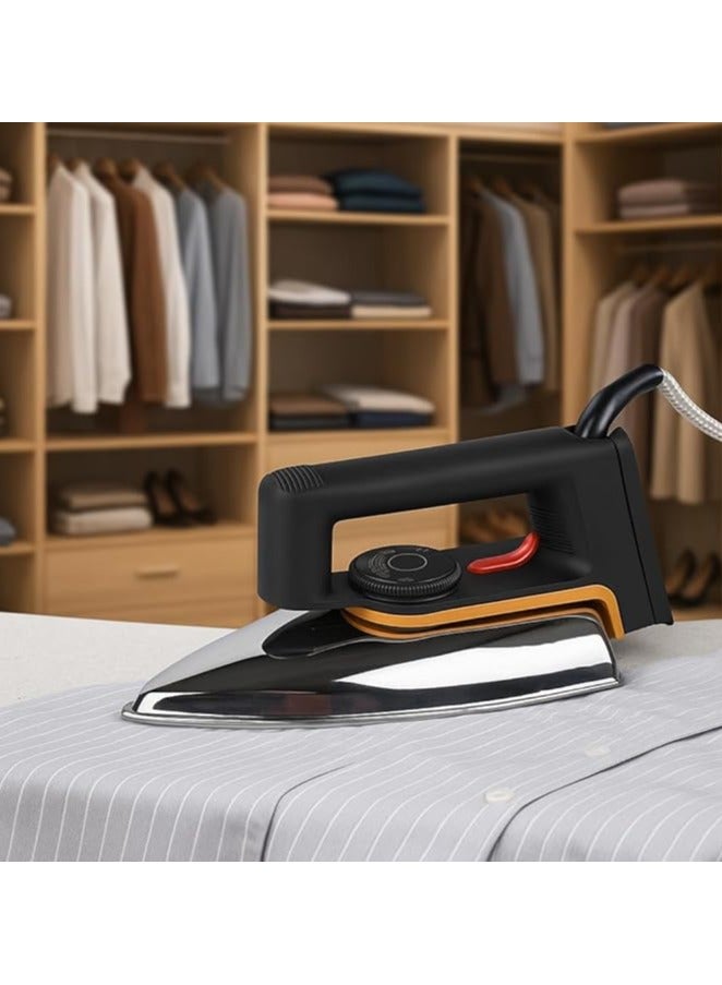 سوبر ويف مكواة كهربائية يدوية من سوبرويف بقدرة 1000 واط | قاعدة تيفلون غير لاصقة لحماية الأقمشة، تصميم مدمج وخفيف الوزن | كابل 1.5 متر | أداء مثالي للاستخدام المنزلي والسفر - Image 2