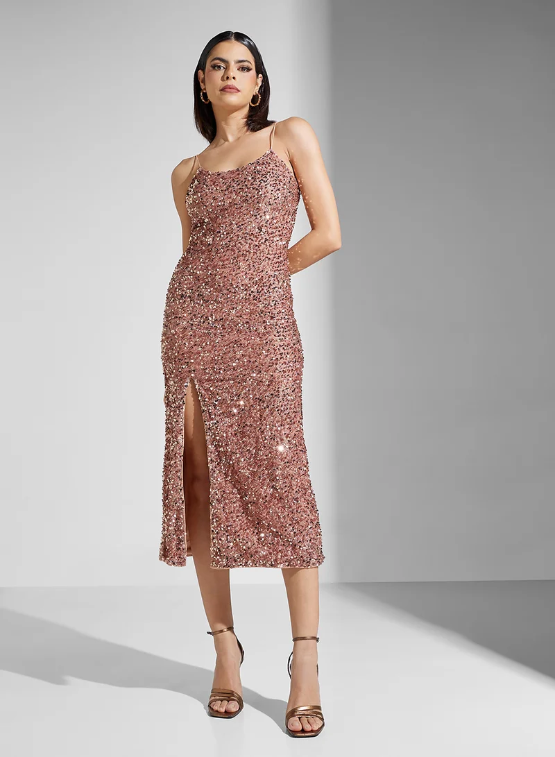 Ella Limited Edition Sequin Slip Dress