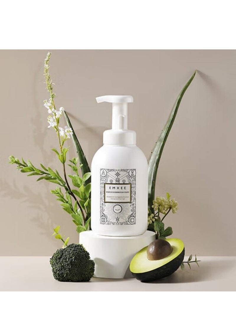 EMXEE Baby Bottle Cleanser, Gentle Fruit Fragrance - Safe, Effective, and Easy to Rinse - Suitable for All Baby Feeding Items - Free from Harsh Chemicals 500 ml - Image 1